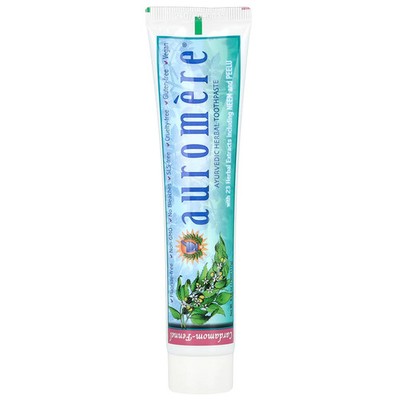 Ayurvedic Herbal Toothpaste, Foam-Free, Cardamom-Fennel, 4.16 oz (117 g)