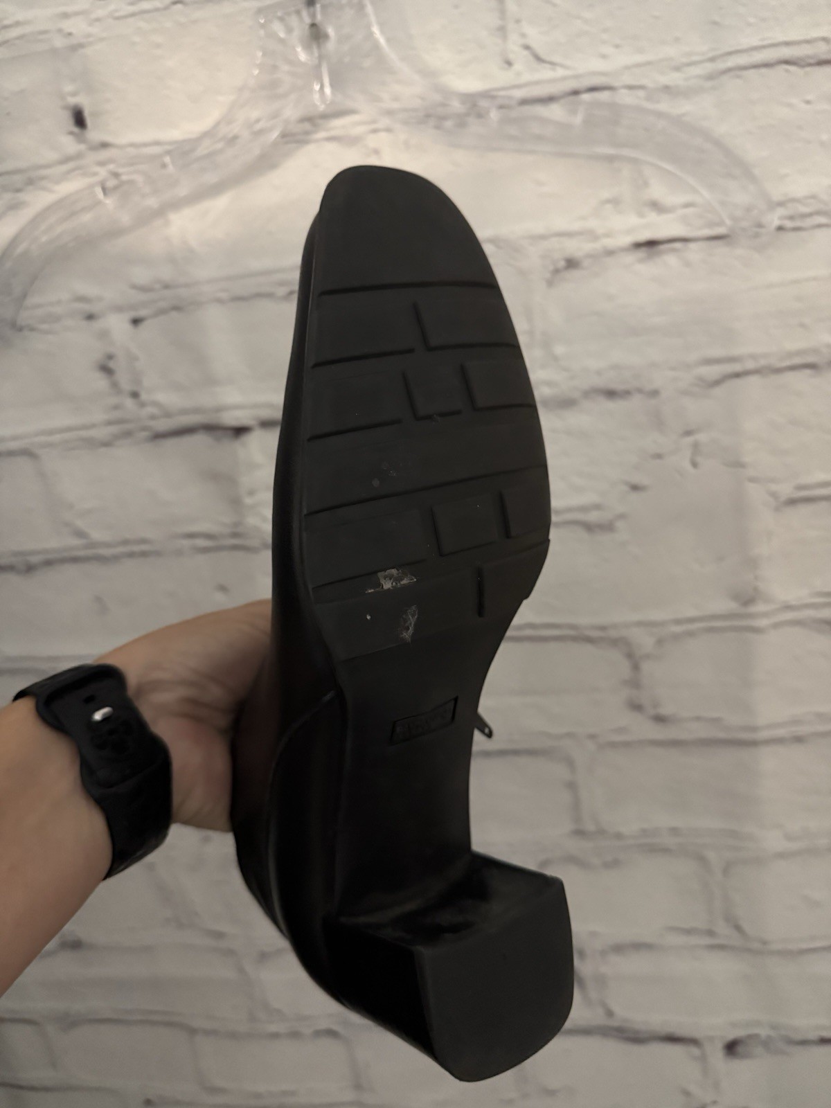 Santana Canada Solid Black Zip Entry Booties EUC … - image 10