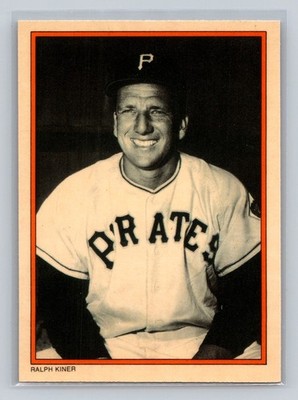 1985 Topps Circle K All Time Home Run Kings #30 Ralph Kiner Pirates