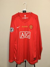 Manchester United 2008 Final Champions League Talla 2XL Cristiano Ronaldo