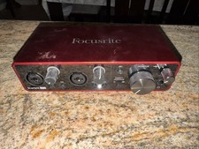 Focusrite Scarlett 2i2 2x2 Interface - 3rd Ge...
