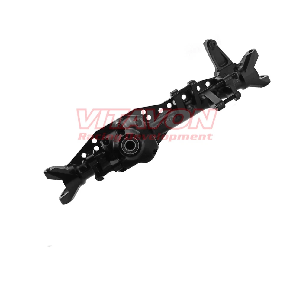 Vitavon SCX 6 CNC Alu #7075 Front Axle Housing for Axial SCX6 1/6 Black - Image 2 of 2