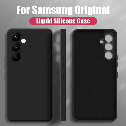 Funda de silicona líquida para Samsung S24 FE Ultra S23 S22 S21 cubierta blanda a prueba de golpes - Imagen 22 de 35