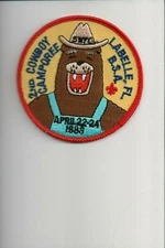 1983 2nd Cowboy Camporee Labelle, Florida patch