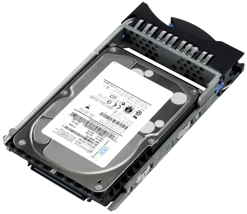 IBM 90P1309 26K5152 HUS103073FL3800 73GB 10000U/Min 8MB SCSI U320 80-pin 3.5 " - Image 2 of 3