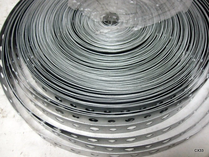 2 Rolls of Durable Galvanized Hanger Straps 100ft x 3/4in Metal Strapping - Image 4 of 4