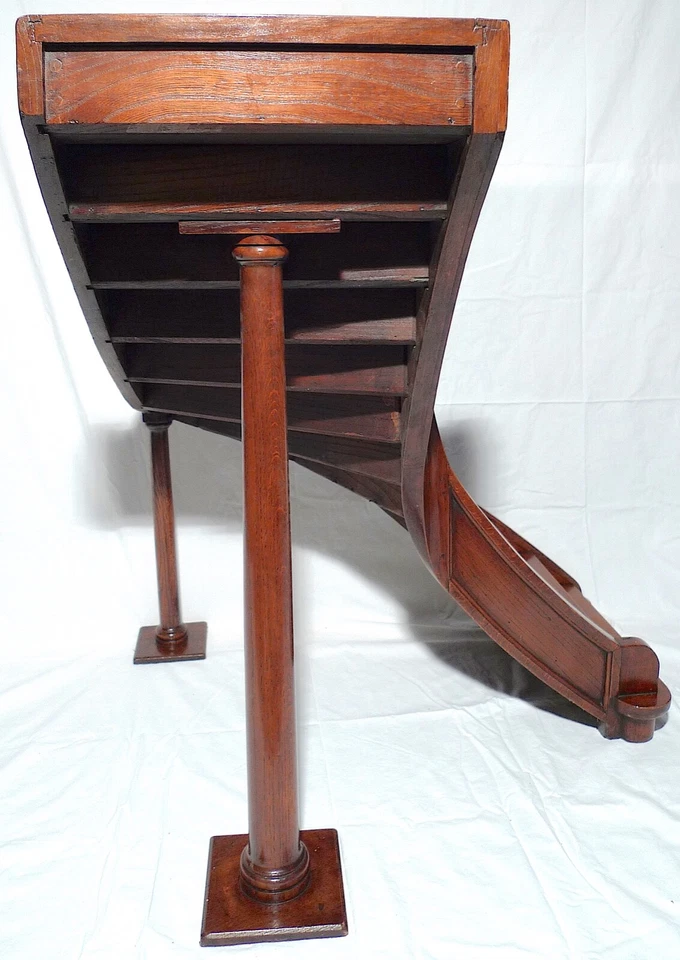 Early 20th Century Decorative Arts, Rectilinear Single Turn, Model Staircase 1:3 - Image 3 of 4