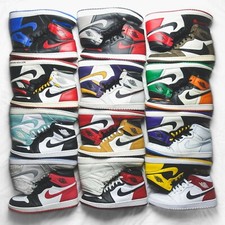 AIR JORDAN 1 OG AJ1 FLAT SHOELACES Replacement BRED ROYAL CHICAGO FRAGMENT SB