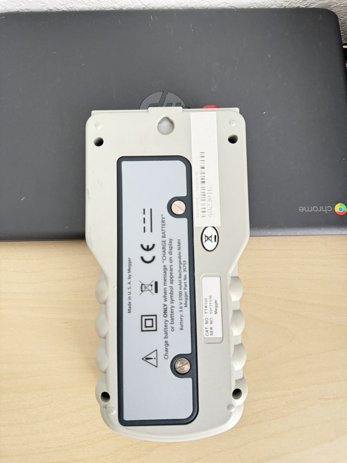 Megger TTR100-1 Single & Three Phase Transformer Turns Ratio Tester (PARTS ONLY)