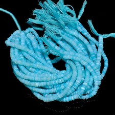 Natural Dyed Opal Gemstone Rondelle Shape Smooth Beads 4X4 6X6mm Strand 8" EB364