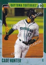 2023 Daytona Tortugas Cade Hunter RC Rookie Cincinnati Reds Minor League