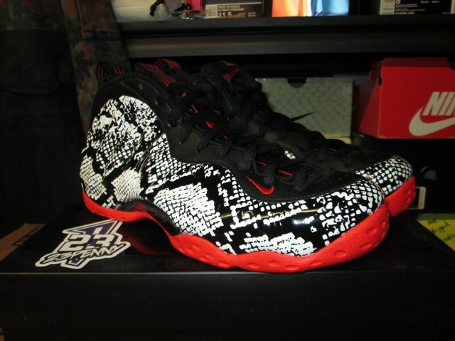 nike air foamposite snakeskin