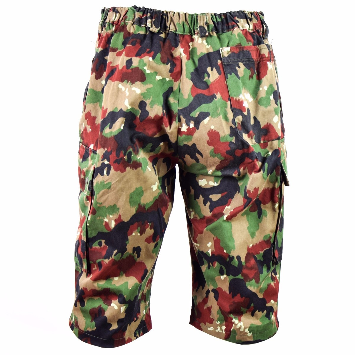 Original Swiss army shorts M83 combat field Alpenflage TAZ 83 Camo