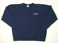 VTG Nike Men's Blue Pullover Crewneck Sweater Size XL Made in USA