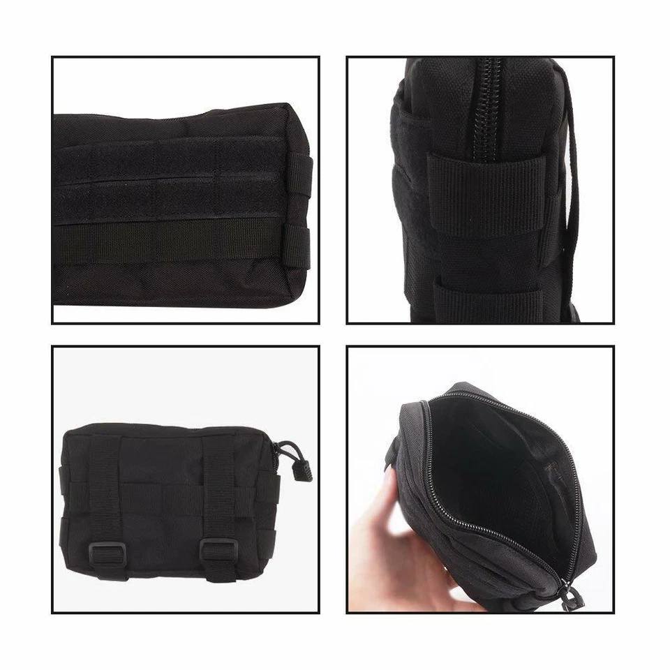 Bolsa táctica Molle EDC multiusos utilitaria cinturón bolsa paquete cintura pequeño - grande - Imagen 3 de 4