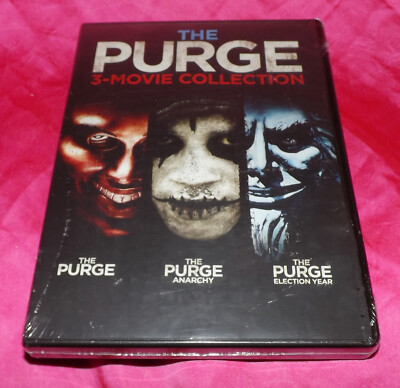NEW SEALED The Purge: 3-Movie Collection Trilogy DVD Ethan