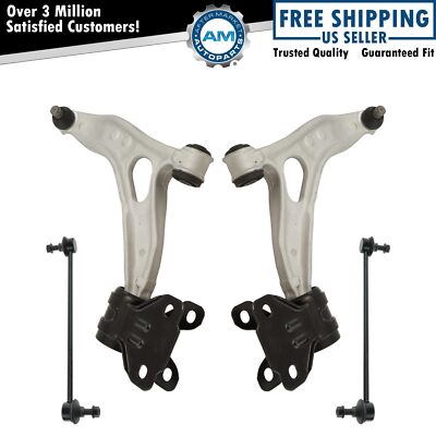 Front Control Arm Ball Joint Stabilizer Sway Bar Link Suspension Kit Set 4pc