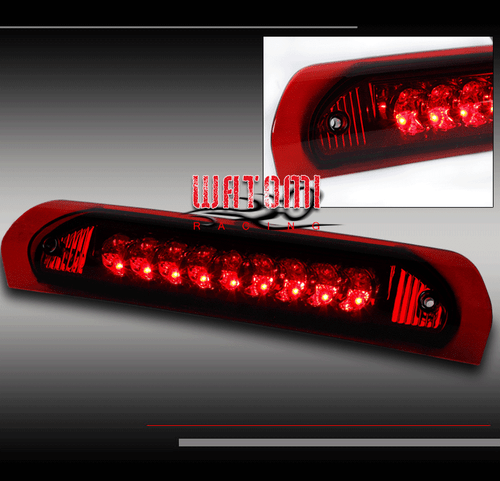 FOR 02-08 RAM 1500/03-09 2500 3500 LED THIRD 3RD TAIL BRAKE LIGHT LAMP RED - Picture 1 of 4