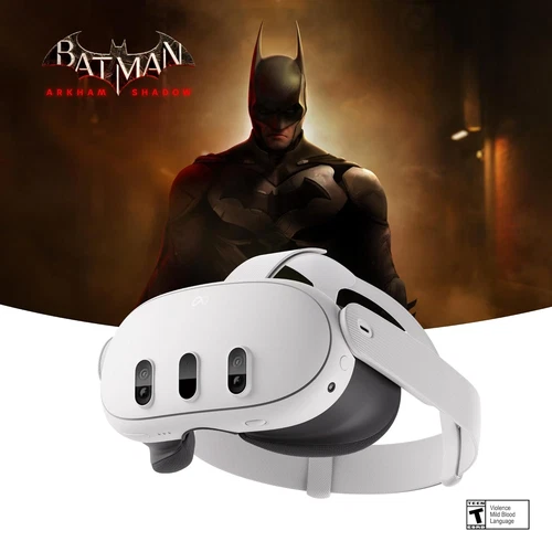 Quest 3 512GB — Ultimate Mixed Reality Experiences — Get Batman: Arkham Shadow