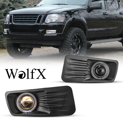 Pair Fog Lights For 2006-2010 Ford Explorer 2007-2010 Ford Explorer Sport Trac