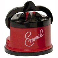 Emeril 2.5 Knife Sharpener With Suction Base (red) 9340shhsn on sale Emeril 2.5 Knife Sharpener With Suction Base (red) 9340shhsn on sale