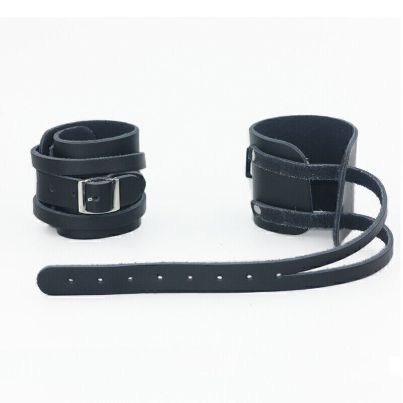 1 Paar Handgelenkriemen Leder Gewichtheber Handgelenkbandage Armband Armreifen