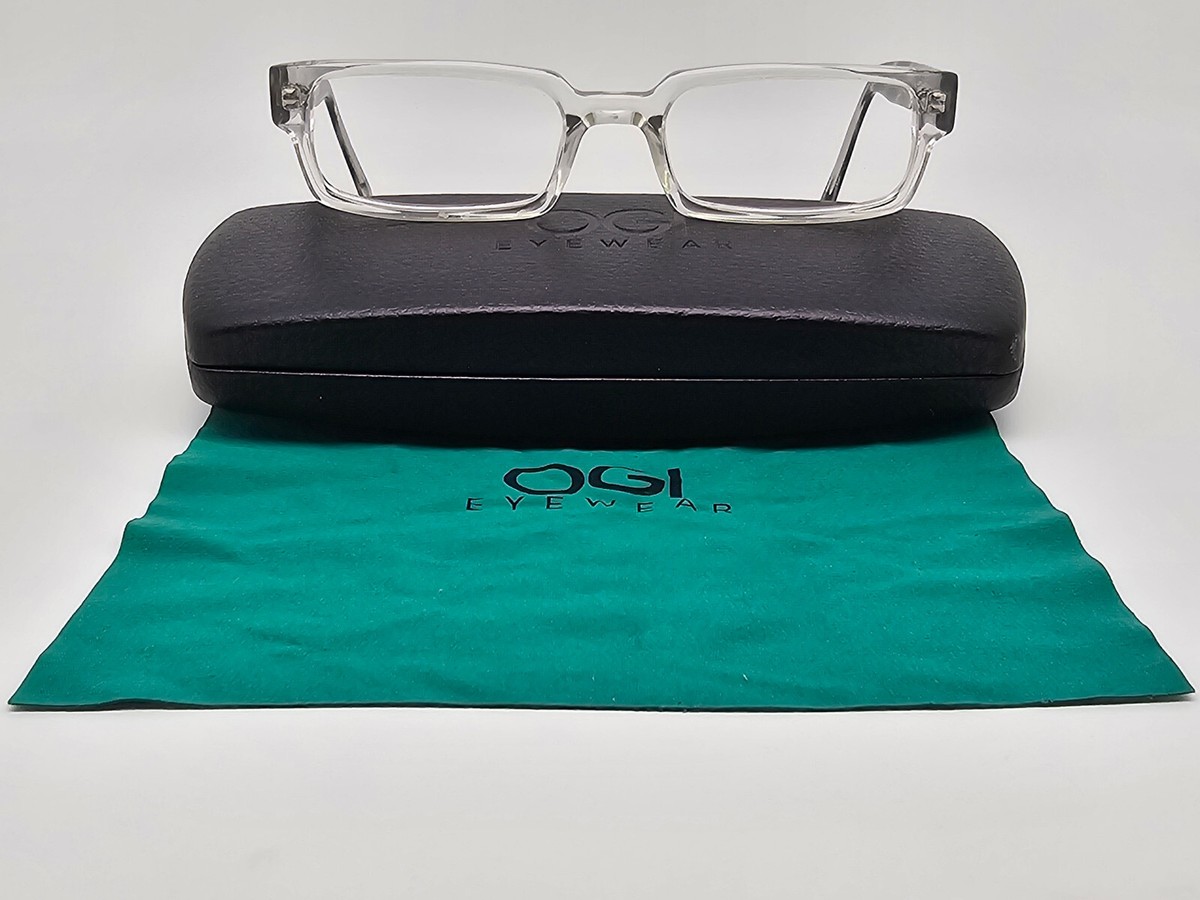 OGI Heritage 7146/1329 Crystal Clear Gray Demi Eyeglasses Fame w