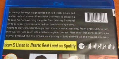 Hearts Beat Loud Blu-ray Brett Haley Nick Offerman Kiersey Clemons