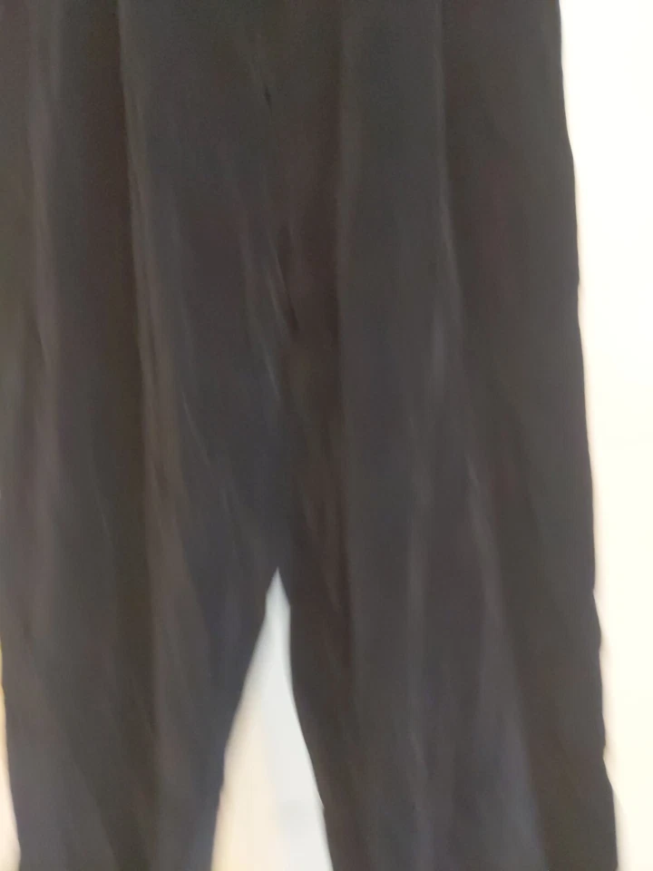 Pantalones de terciopelo de cintura alta con cremallera lateral Lizwear de colección Foto 2 de 4