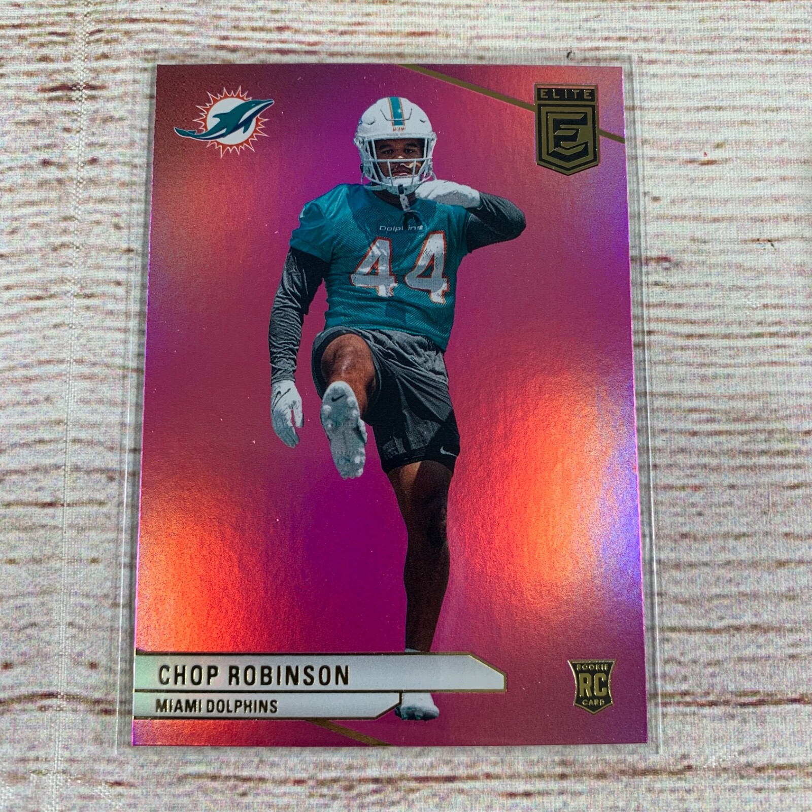 2024 Panini Donruss Elite - Rookies #140 Chop Robinson (RC) Pink