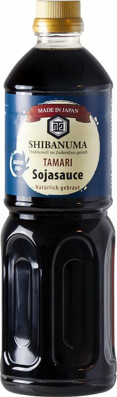 [ 1 Liter ] SHIBANUMA Tamari Shoyu Sojasauce glutenfrei
