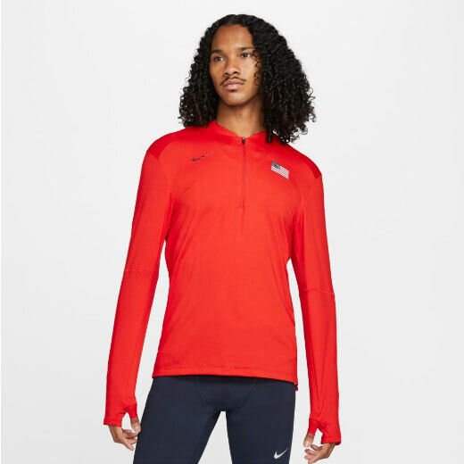 Cambio como resultado defecto Nike Mens XL Dri-Fit USA Running 1/4-Zip Training Top CV0412-673 *defect  for sale online | eBay