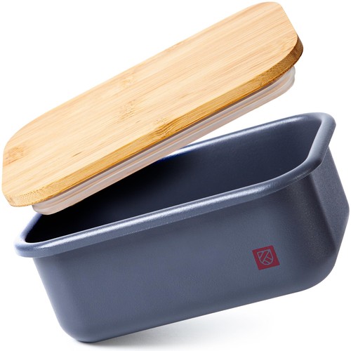 Butter Dish with Lid - Covered Butter Keeper for Countertop & Fridge, Butter ... - Picture 7 of 9