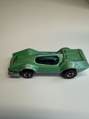 BUGEYE linea smalto verde vintage 1973 Shell Promo Hot Wheels Redline - Foto 3 di 24