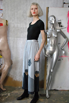 Pleated Skirt Culotte Pants Rock 90s TRUE VINTAGE Woman Trousers