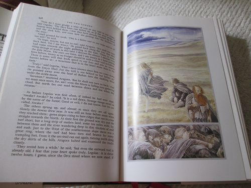 J.R.R. Tolkien The Lord of the Rings Illustrated by Alan Lee HC/DJ Omnibus 1991 - Bild 19 von 24