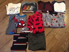 NWT Boys size 4/5/5T clothes lot of 10 Pcs. Shirts, Pajamas Arizona, Carter's 