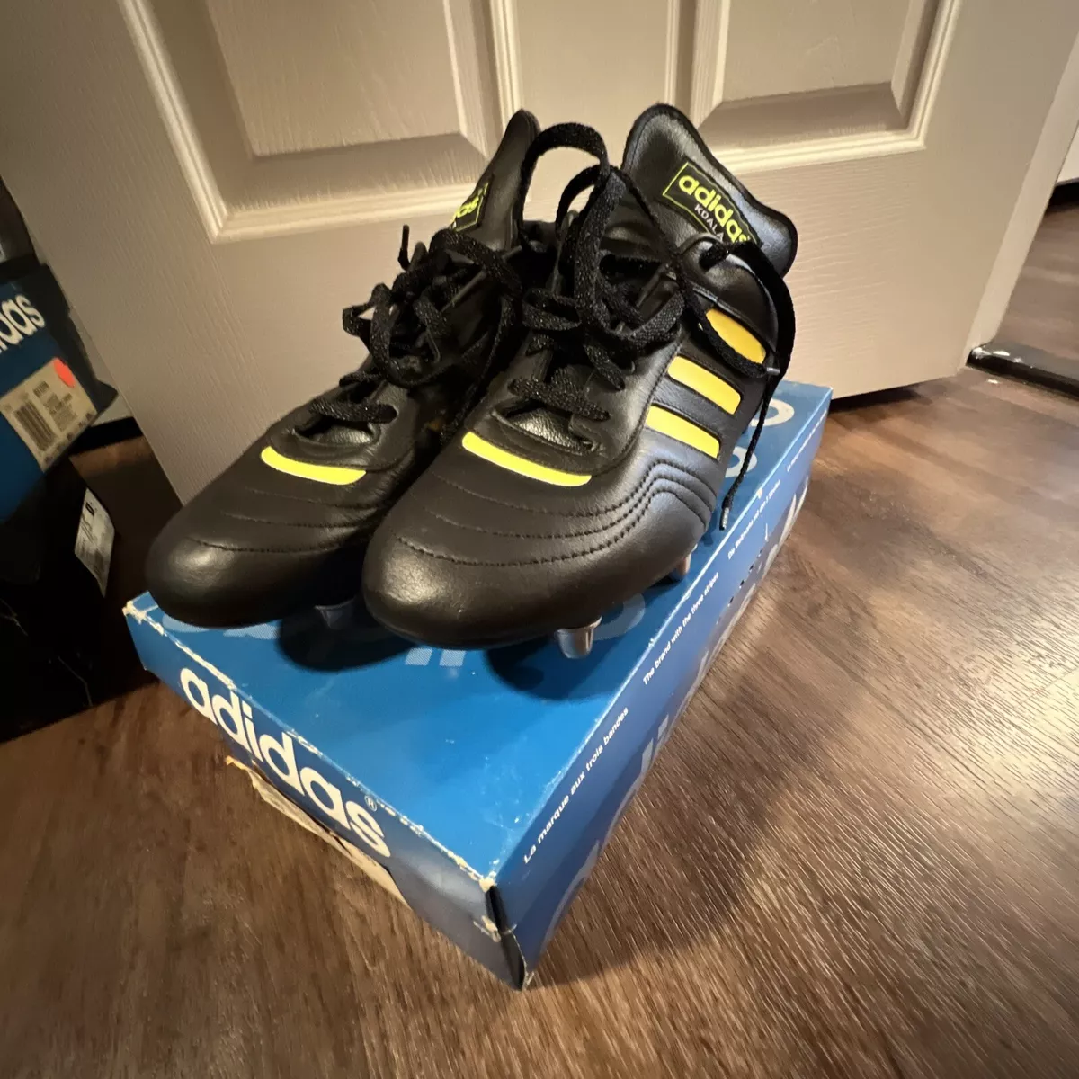 NEW Vintage rare Adidas KOALA LITE Rugby Boot Size US 11 F 45 1 3