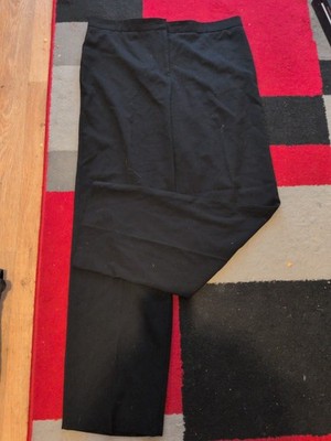 Briggs New York 14 schwarze Hose weites Bein