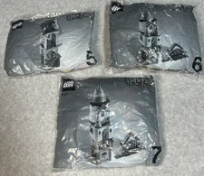 LEGO Harry Potter Hogwarts Castle 4757 Sealed Packs 5 6 7 Not Complete