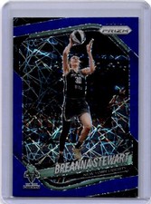 2025 Panini Prizm WNBA #26 Breanna Stewart Blue Velocity Prizms