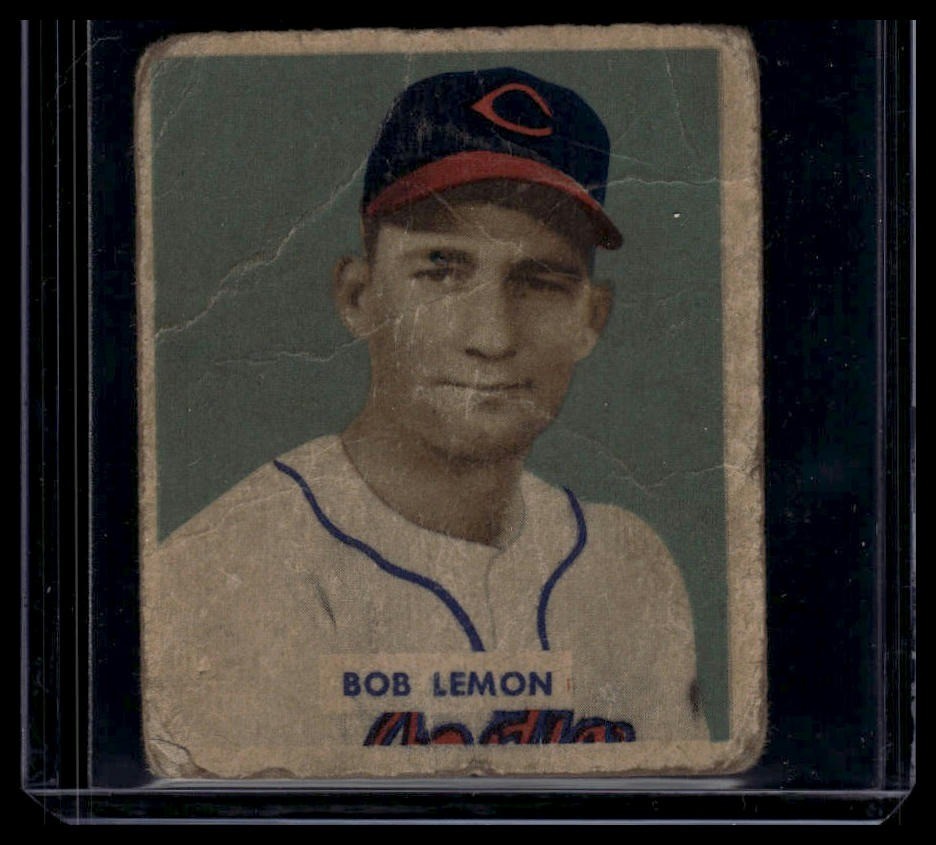1949 Bowman #238 Bob Lemon