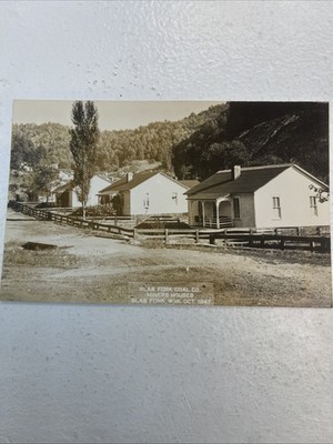 Slab Fork Coal Co. Miners House Oct.1947 Post Card