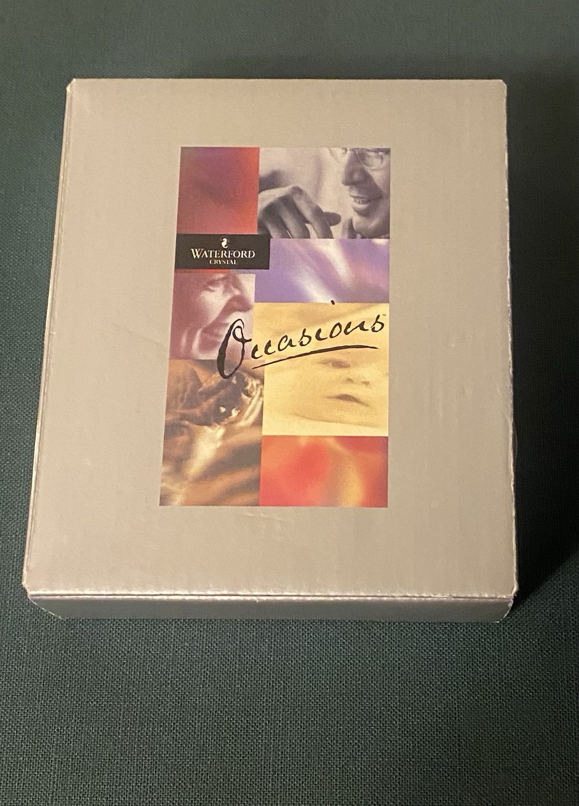 Pre-Owned Waterford Crystal Baby Shoe/Figurine With Box
