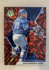 2021 Panini Mosaic - Rookie Alejandro Kirk #267 Reactive Red Mosaic Prizm (RC)