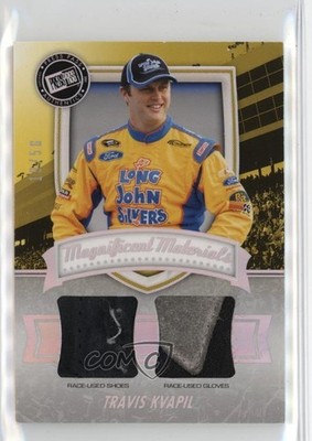 2011 Press Pass Fanfare Dual Swatches /50 Travis Kvapil #MM-TK 0ii1