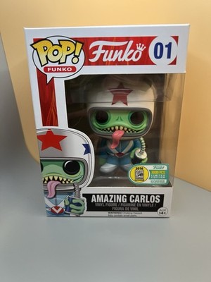 Fantastik Plastik Amazing Carlos Funko Pop - #01 2016 SDCC Exclusive 3,000 Piece