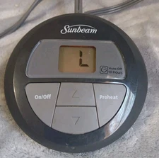 Sunbeam Z85 Electric Heating Blanket Control 3 Prong No Blanket