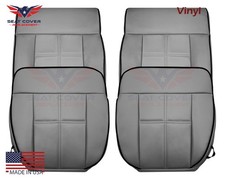 2006 2007 2008 Front Bucket Seat Covers For Lincoln Mark Lt Gray Vinyl