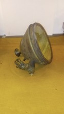 Antique Sm Lamp Co. No. 90 Spotlight Wclamp Mount - Brass Knob Untested Antique Sm Lamp Co. No. 90 Spotlight Wclamp Mount - Brass Knob Untested